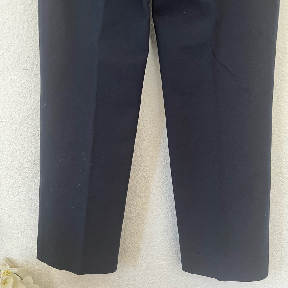 ST.JOHN Sport pant by Marie Gray in navy 10. - Picture 4 of 11